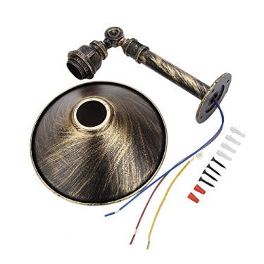 Imagem de Lâmpada de Parede Estilo Retrô E27 90-250V Aplique Luz Fixura Ferro resistente Fácil instalar para Café Corredor Sala Estar