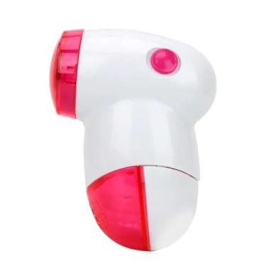 Imagem de Removedor de fiapos para roupas elétricas, roupas portáteis, pellets de pelúcia, máquina de corte, suéter de tecido, barbeador (vermelho)