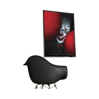 Imagem de Pôster Vintage Do Filme De Terror Pennywise, Adesivo DIY Para Decoraçã