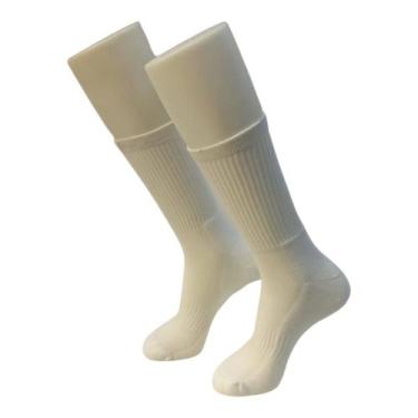 Imagem de Meia Poliamida Cor:BrancoTam:Un - Top Chinelaria, Branco