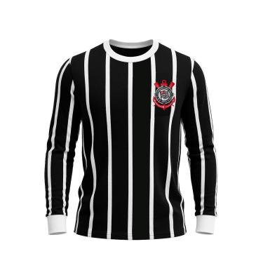 Imagem de Camisa Corinthians Democracia Sccp Manga Longa Masculina-Masculino