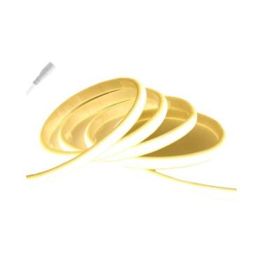 Imagem de Fita De LED COB À Prova d'Água DC12V 24V Com Cabo DC De 2 Pinos IP67 P