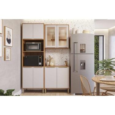 Imagem de Kit Modulado MGM 3 Peças Brilhante C3P53 Cinamomo/Off