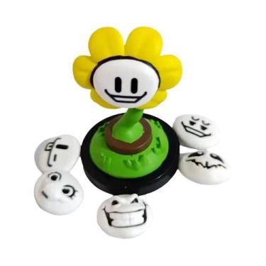 Imagem de Miniatura De Personagem Undertale sans De 6,5cm, Boneco De Carro De De