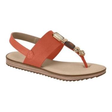 Imagem de Sandalia Modare 7141.120 Rasteira dedo conforto leve Pedras Feminina-Feminino