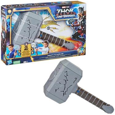 Imagem de Martelo Eletrônico Thor Amor e Trovão Mjolnir - Hasbro F3359
