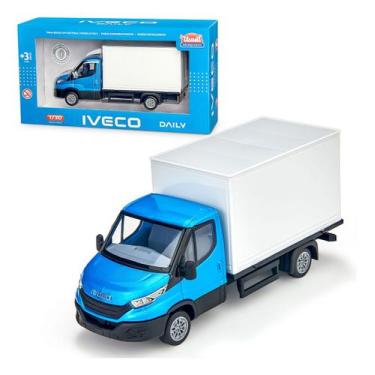 Imagem de Caminhão Miniatura Iveco Daily Carroceria Bau - Usual Brinquedos