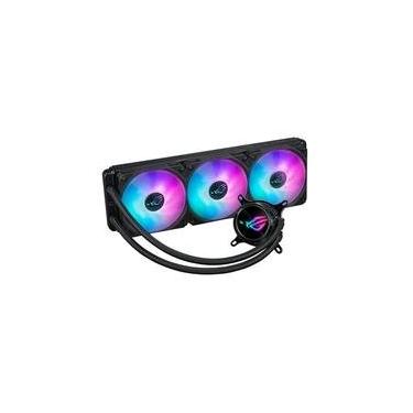 Imagem de Water Cooler Asus ROG Strix LC III 360, ARGB, 360mm, AMD/Intel, Preto - 90RC00T1-M0UAY0
