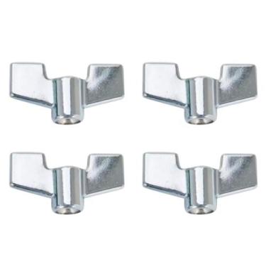 Imagem de Kit 4 Borboletas 8mm em Metal Reforçado para Estante Prato - PHX