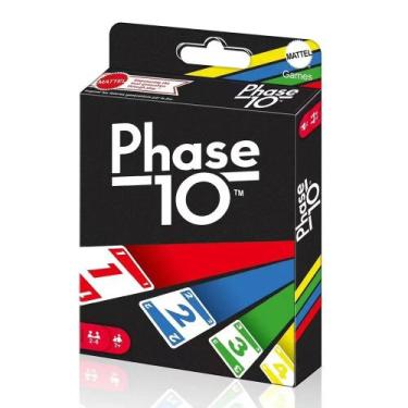 Imagem de UNO Phase 10 - Jogo de Cartas Multijogador para Toda a Família