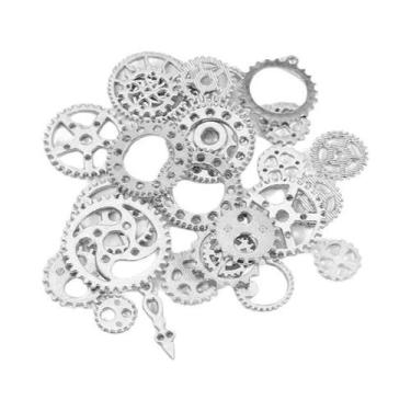 Imagem de Molde De Resina Epóxi Com Engrenagens Metálicas 50g 100g Para Joias DI