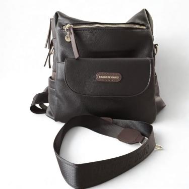 Imagem de Mochila Bolsa Pavão De Ouro preto impermeável-Feminino