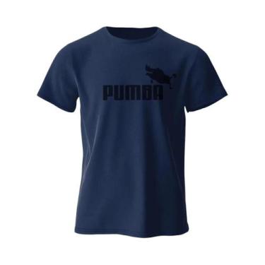 Imagem de Camiseta Masculina Oversized Engraçada Com Estampa Pumba 100% Algodão 