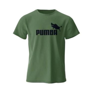 Imagem de Camiseta Masculina Oversized Engraçada Com Estampa Pumba 100% Algodão 