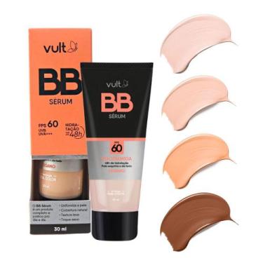 Imagem de Sérum Facial Niacinamida Cores FPS 60 Nano BB Vult 30ml Tamanho:V340, 