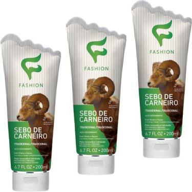 Imagem de Creme Hidratante Tradicional Fashion Sebo de Carneiro Bisnaga 200ml Ki