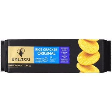 Imagem de Snack De Arroz Kalassi Original Sem Glúten 100 G, 1, Arroz