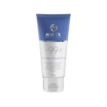 Imagem de Protetor solar facial anasol fps 99 vegano 60g, Azul e Branco, Origina