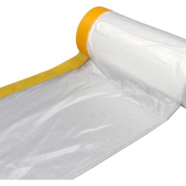 Imagem de Plastico Para Pintura Protege Facil (Com Adesivo Dupla Face) Compel 2,
