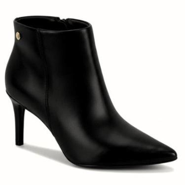 Imagem de Bota Feminino Cano Curto Vizzano Salto Fino Médio-Feminino