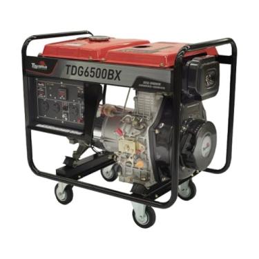 Imagem de GERADOR TOYAMA DIESEL TDG6500BX MONOFASICO BIVOLT 115/230V 60HZ 5.5KW PARTIDA MANUAL COM CAPACITOR