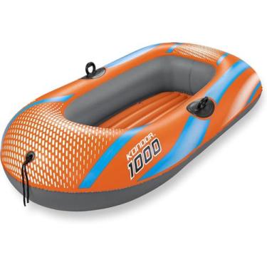 Imagem de Boia infantil Kondor Raft forma de Bote 1,49x85cm para 55kg - Bestway
