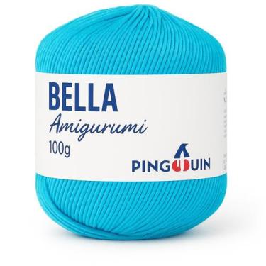 Imagem de Linha Bella Amigurumi 100 Gramas - Pingouin, 508 TURQUESA