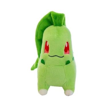 Imagem de Boneca De Pelúcia Pokémon Chikorita De 30/45cm, Brinquedo De Desenho A