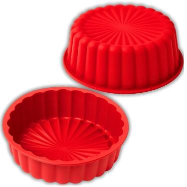 Imagem de Forma de Silicone Charlotte para Bolos e Pudins em Material Antiaderente Flexível para...