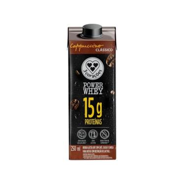 Imagem de Bebida Proteica Power Whey Cappuccino Sem Lactose 3 Corações 250ml - 3