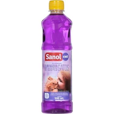 Imagem de Sanol Dog Eliminador De Odores Para Gatos Cat 500 Ml Roxo