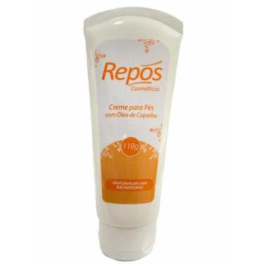 Imagem de Creme para pes repos oleo de copaiba 110g hidratante rachaduras - REPÓ