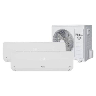 Imagem de Ar Condicionado Bi Split Philco 18000 BTUs (HW 09K+12K) Quente e Frio 