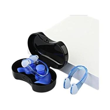 Imagem de Conjunto De Clipe Nasal E Protetor Auricular De Silicone Para Adultos 