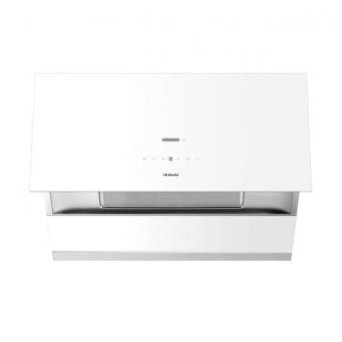 Imagem de Coifa de embutir 91cm Robam branca aço inox 304 vidro motor BLDC 1400 CFM controle por...