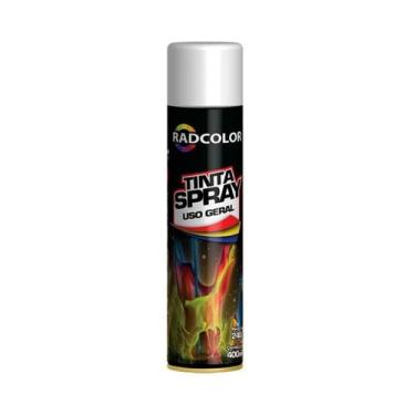 Imagem de Tinta Spray Uso Geral Automotivo Radcolor 400ml Branco Uso Geral Rc210