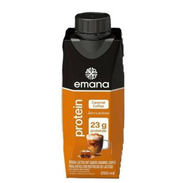 Imagem de Bebida Láctea Protein Zero Lactose Caramel Coffee 250ml EMANA 250ml