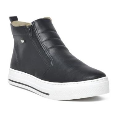 Imagem de Bota Via Marte 030-001-02 Forrada Lã Pelinho Feminina-Feminino