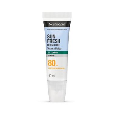Imagem de Protetor Solar Facial Neutrogena Sun Fresh Derm Care FPS 80 Oil Contro