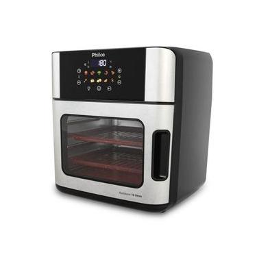 Imagem de Fritadeira Air Fryer Philco 4 Em 1 Painel Digital PAF16A Preto 16L Inox 110V
