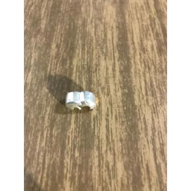 Imagem de Fecho Pulseira Berloque Prata Italiana 925 - Lojas La&Amp, Prata, 1 cm
