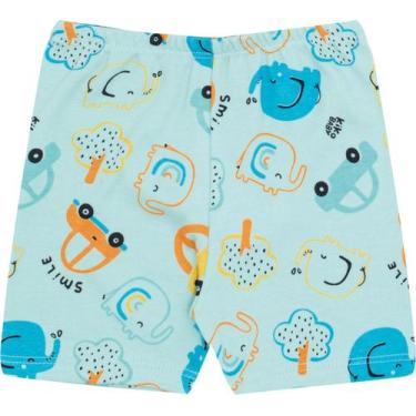 Imagem de Shorts bebê 13548 kiko e kika, Verde piscina, RN