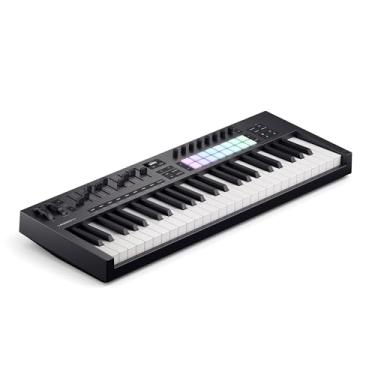 Imagem de Novation Launchkey 49 Mk4, Teclas Semipesadas, Usb, Controlador De Teclado Midi Com Integração Daw. Modos Acordes E Escalas, 8 Pads Bateria, Arpejador — Inclui Pacote Software Para Produção Musical.