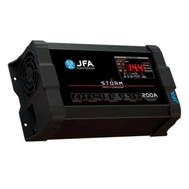 Imagem de Fonte E Carregador De Bateria Jfa 200A Storm Plus Mono 220V - JFA AUTO