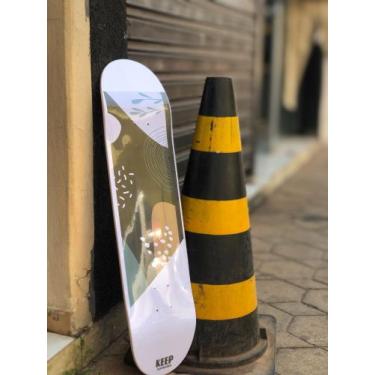 Imagem de Shape keep 8.0 Marfim - Keep Skateboards