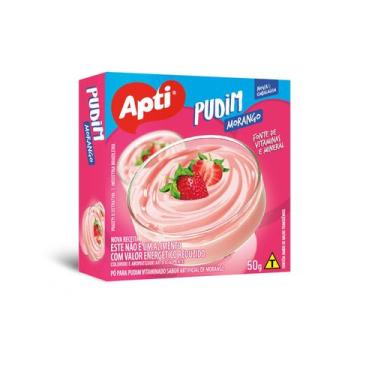Imagem de Pudim Morango Cremoso 50g Apti