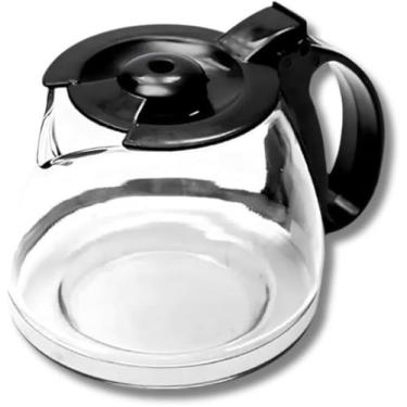 Imagem de Jarra Para Cafeteira Mondial Dolce Arome Inox 18 Xicaras ,Cor Preta , 