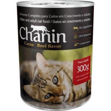 Imagem de Ração Lata para Gatos Chanin Carne - Fvo