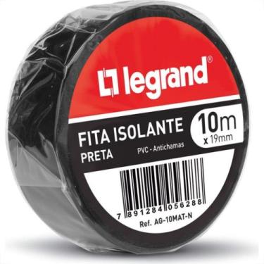 Imagem de Fita Isolante Legrand 10M X 19Mm Ag-10Mat-N - Kit C/10