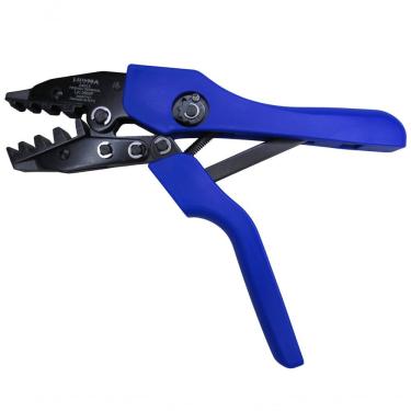 Imagem de Alicate Prensa Terminal LK-35WF Crimpagem Trapezoidal Design Compacto 10-35MM2 com Protetor Anti-derrapante Lukma